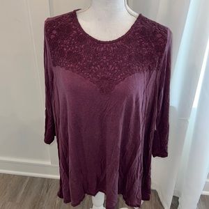 NWT Purple Torrid Tunic